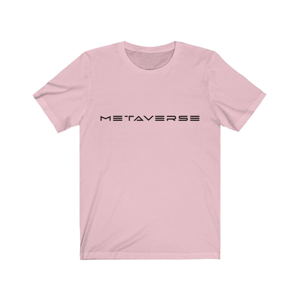 Metaverse in Black :: Unisex Jersey Metaverse T-Shirt - METAVERSETEES : Metaverse Tees, T-shirts and Merch for Your Metaverse Life