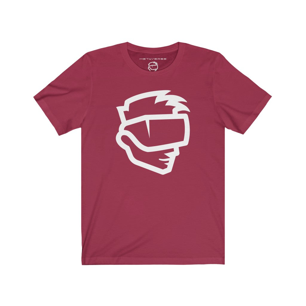 XR Immersion in White :: Unisex Jersey Metaverse T-Shirt - METAVERSETEES : Metaverse Tees, T-shirts and Merch for Your Metaverse Life