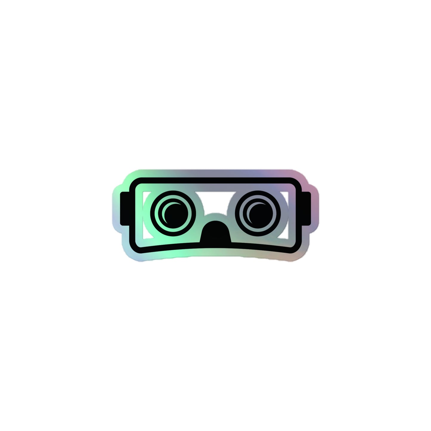 VR Headset Holographic Stickers