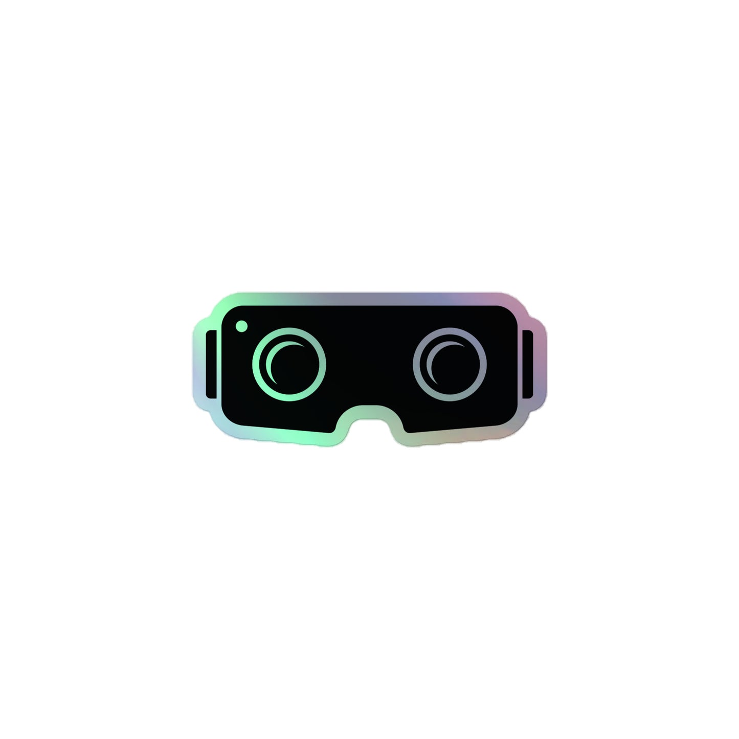 XR Headset Holographic Stickers