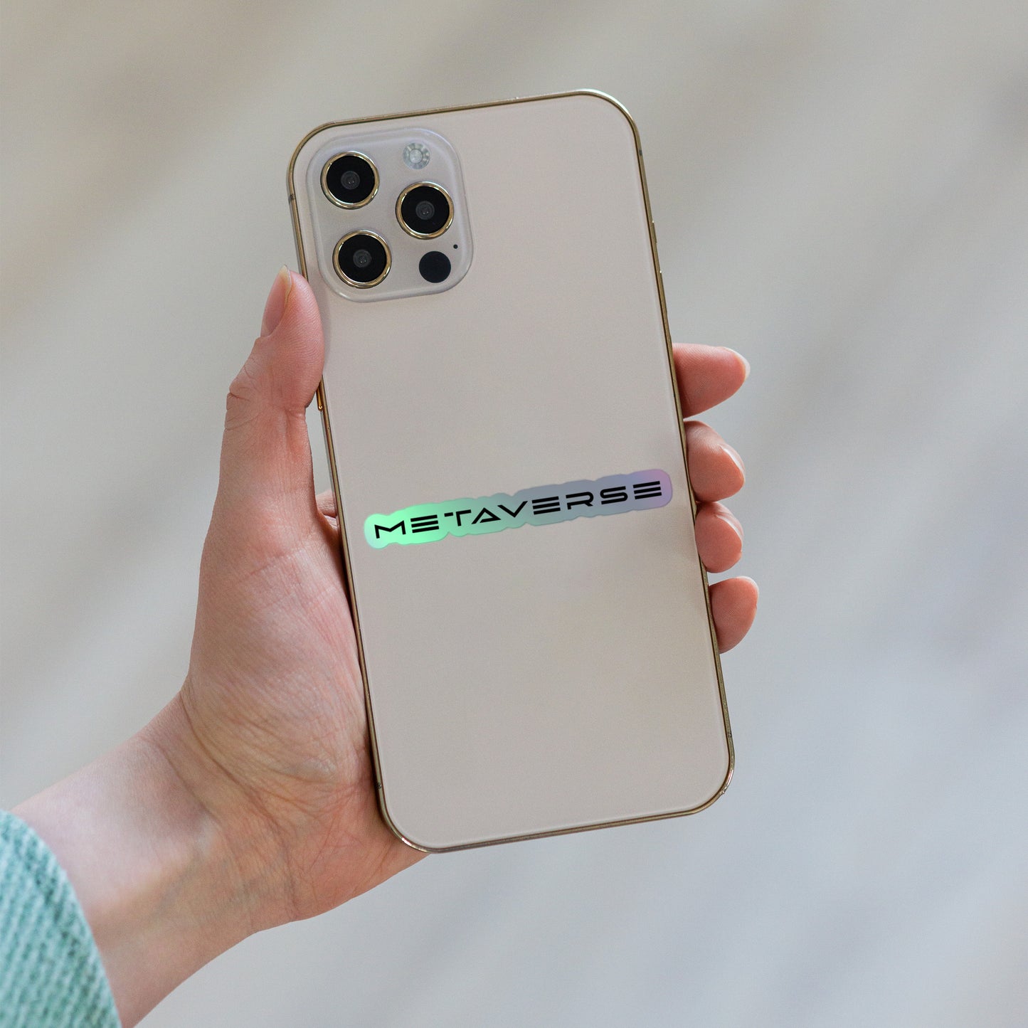 Metaverse Holographic Stickers