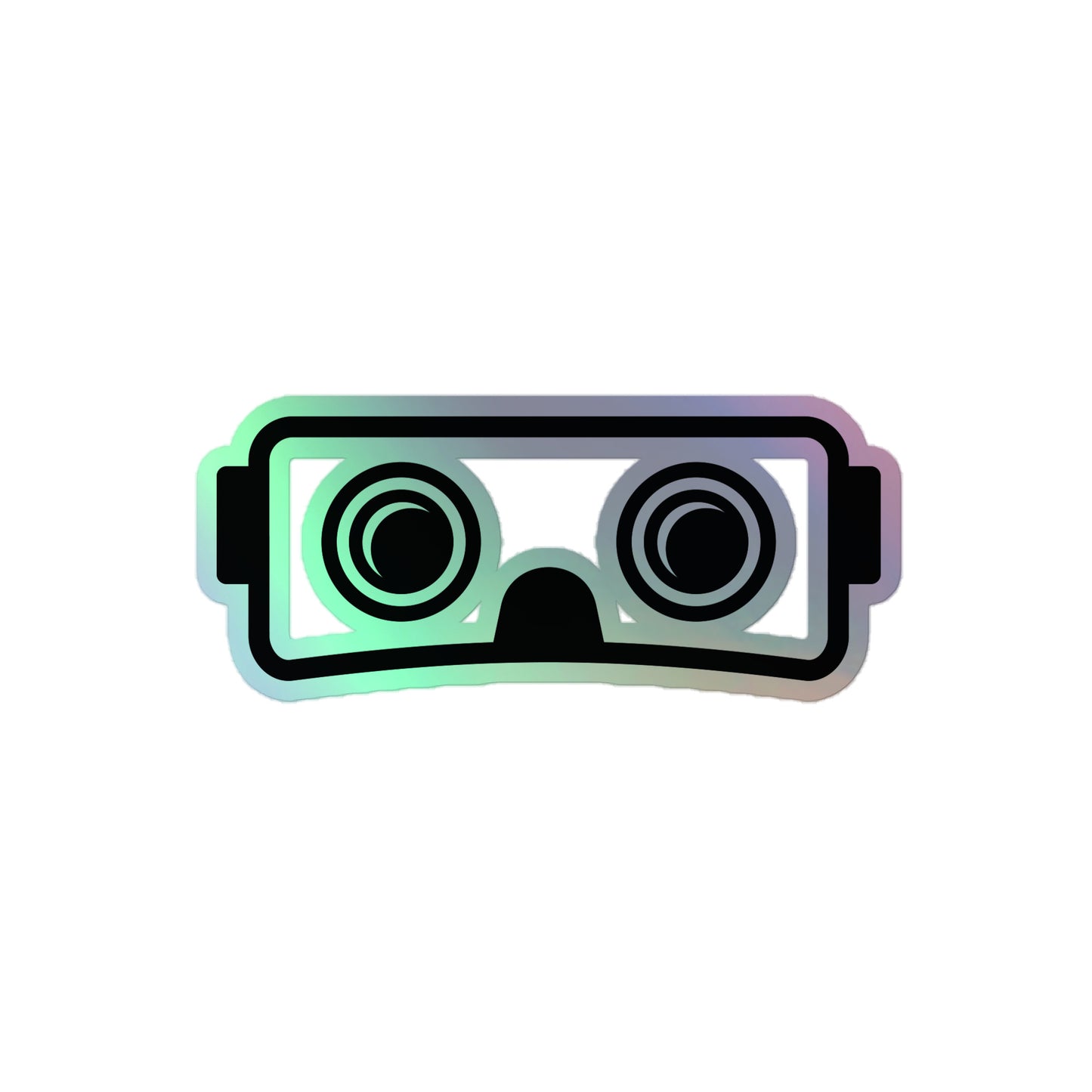 VR Headset Holographic Stickers