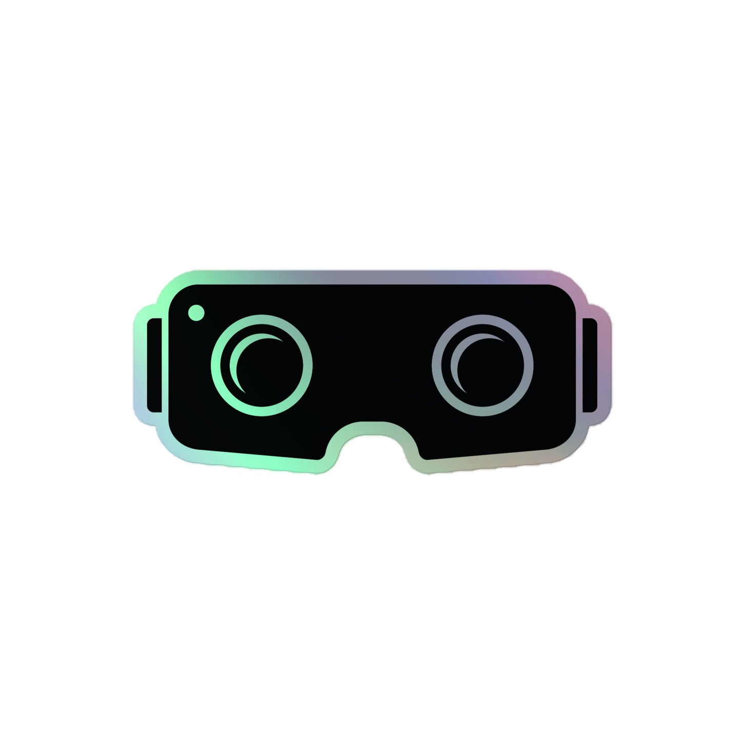 XR Headset Holographic Stickers