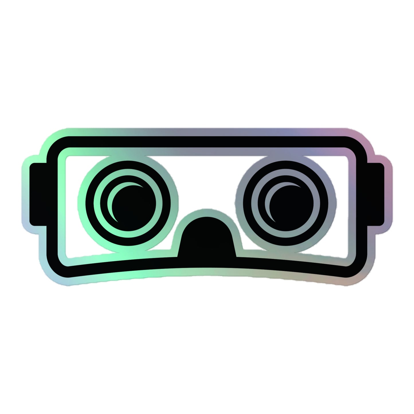 VR Headset Holographic Stickers