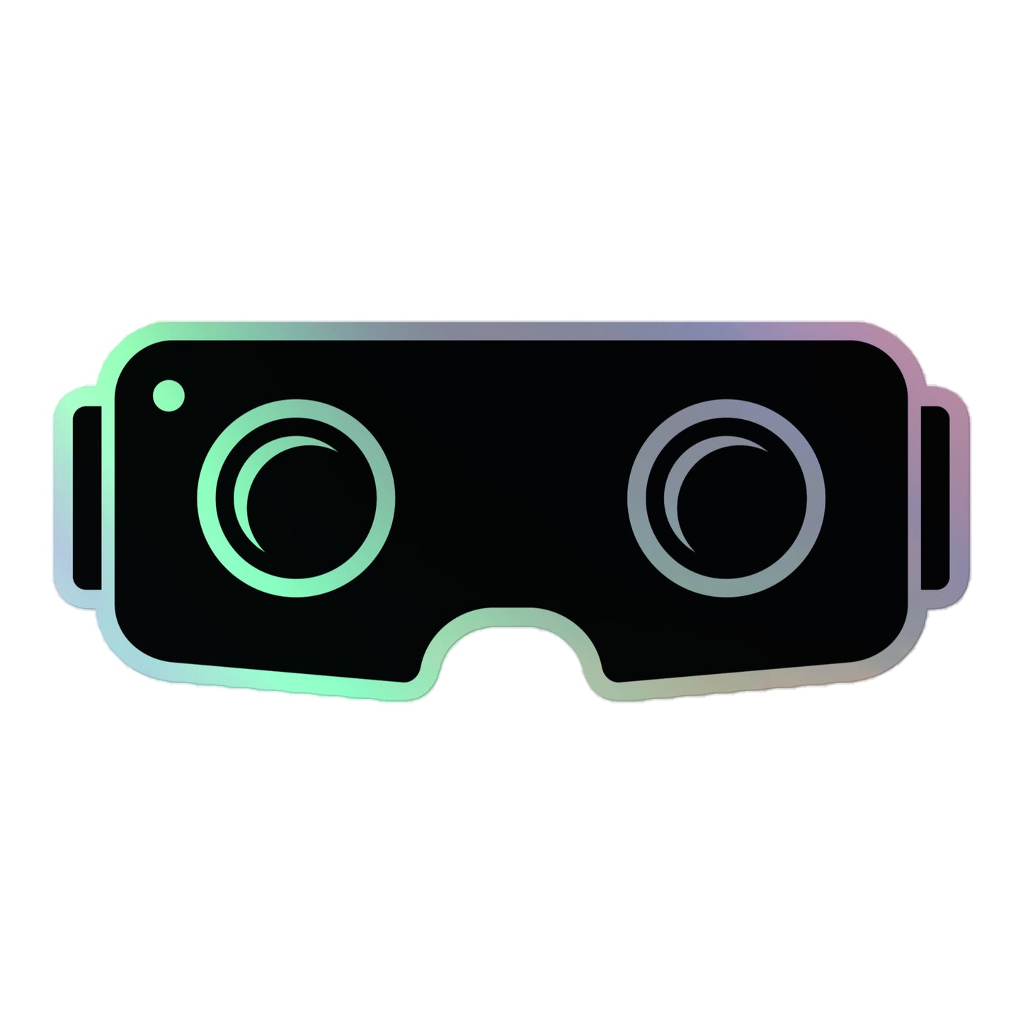 XR Headset Holographic Stickers