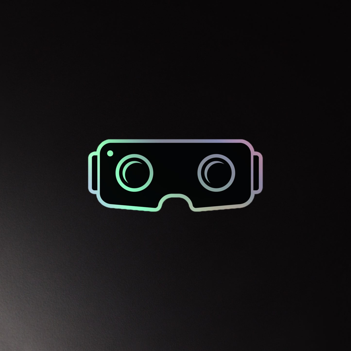 XR Headset Holographic Stickers