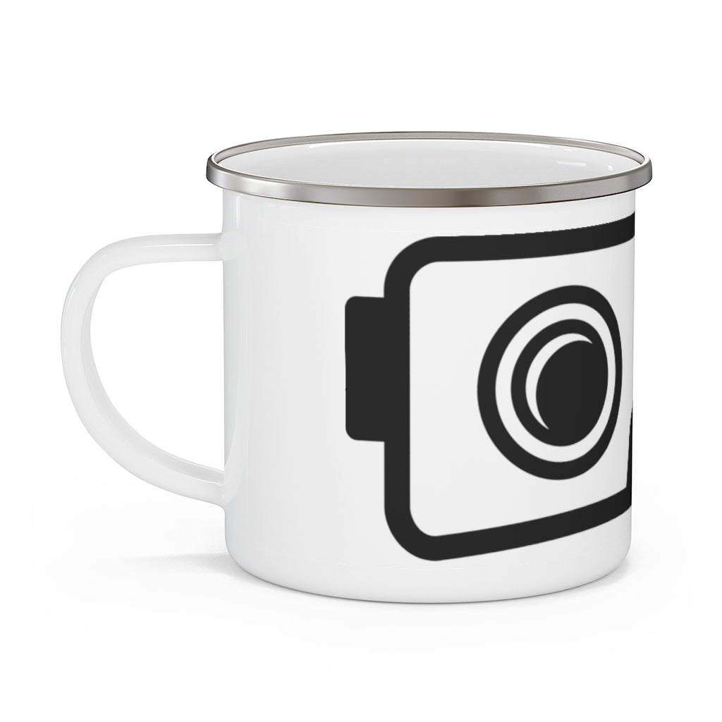 VR Headset Enamel Camping Mug - METAVERSETEES : Metaverse Tees, T-shirts and Merch for Your Metaverse Life