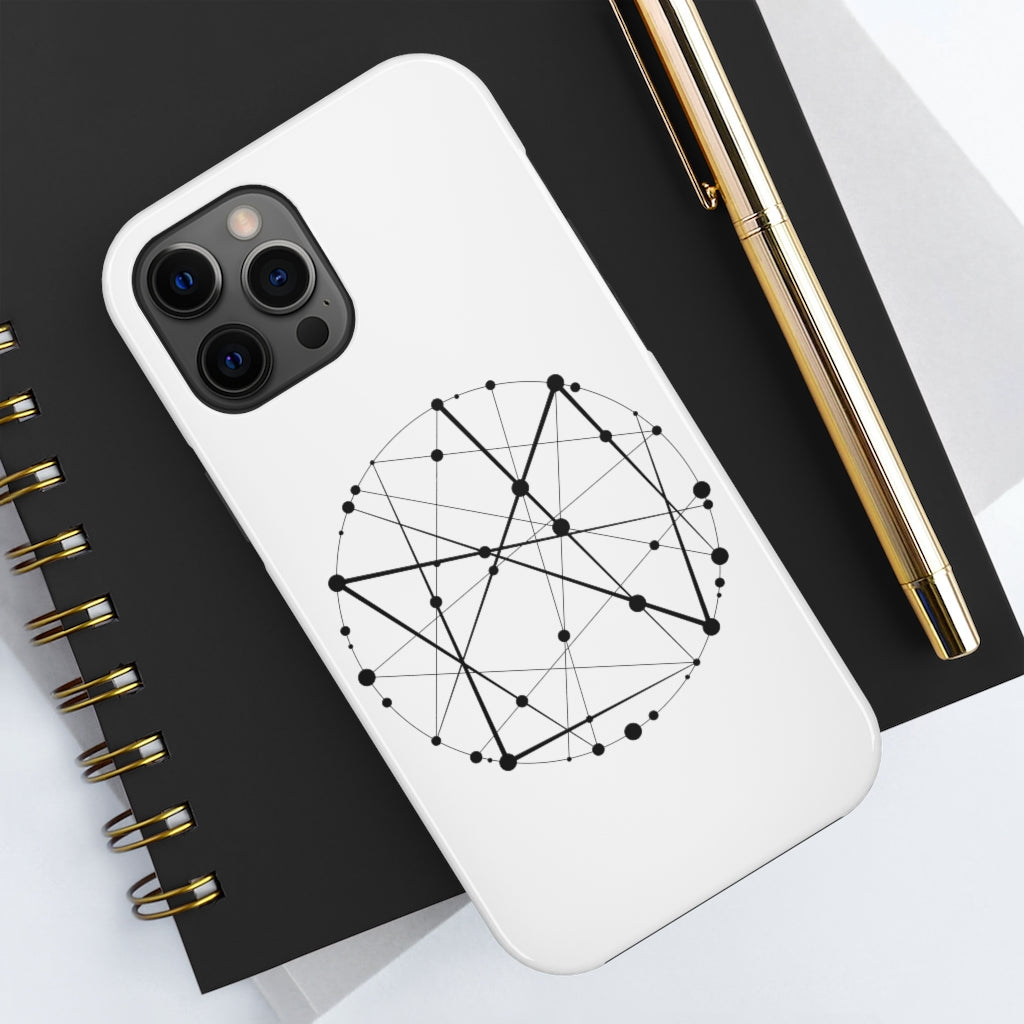 Blockchain Universe Case-Mate Tough iPhone Cases - METAVERSETEES : Metaverse Tees, T-shirts and Merch for Your Metaverse Life