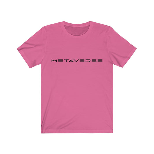 Metaverse in Black :: Unisex Jersey Metaverse T-Shirt - METAVERSETEES : Metaverse Tees, T-shirts and Merch for Your Metaverse Life