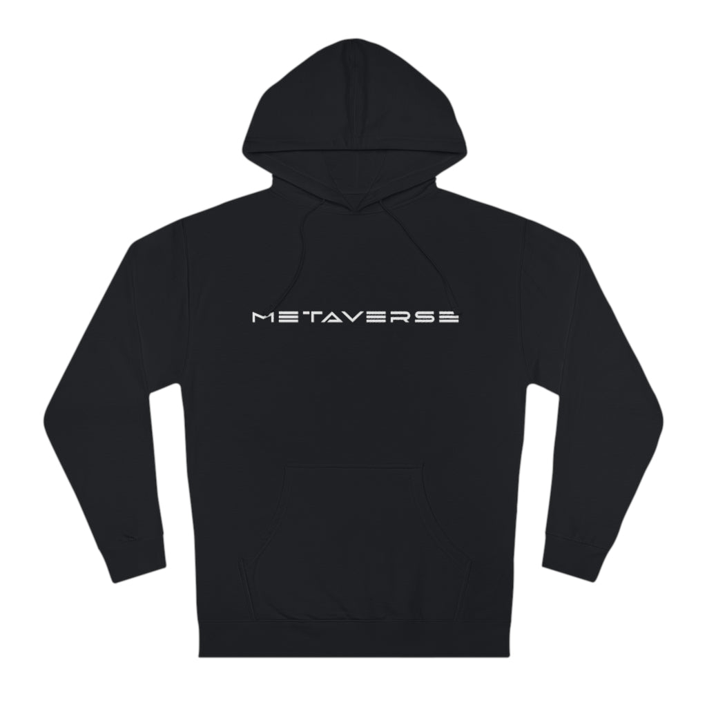 Metaverse in White :: Unisex Cotton Blend Metaverse Hoodie - METAVERSETEES : Metaverse Tees, T-shirts and Merch for Your Metaverse Life