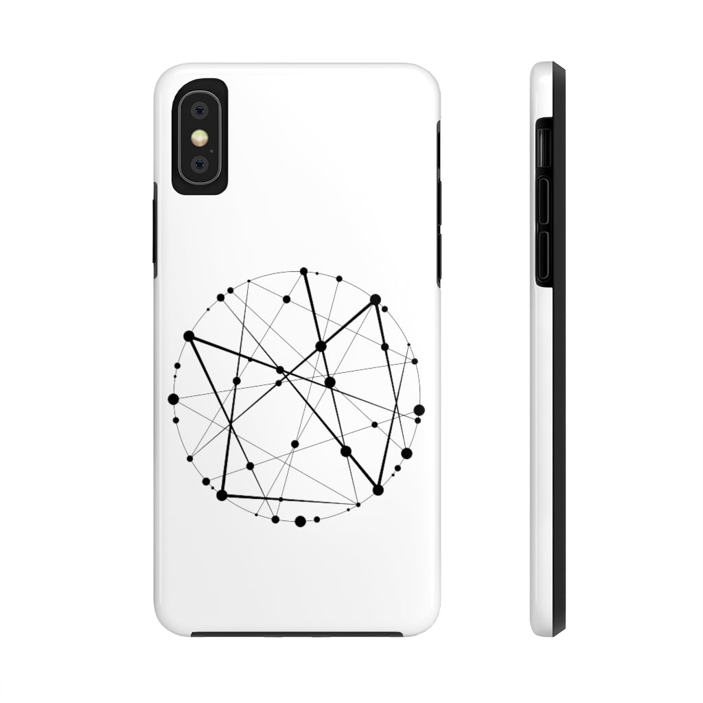 Blockchain Universe Case-Mate Tough iPhone Cases - METAVERSETEES : Metaverse Tees, T-shirts and Merch for Your Metaverse Life