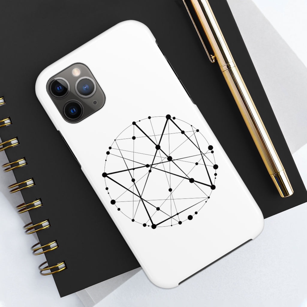 Blockchain Universe Case-Mate Tough iPhone Cases - METAVERSETEES : Metaverse Tees, T-shirts and Merch for Your Metaverse Life