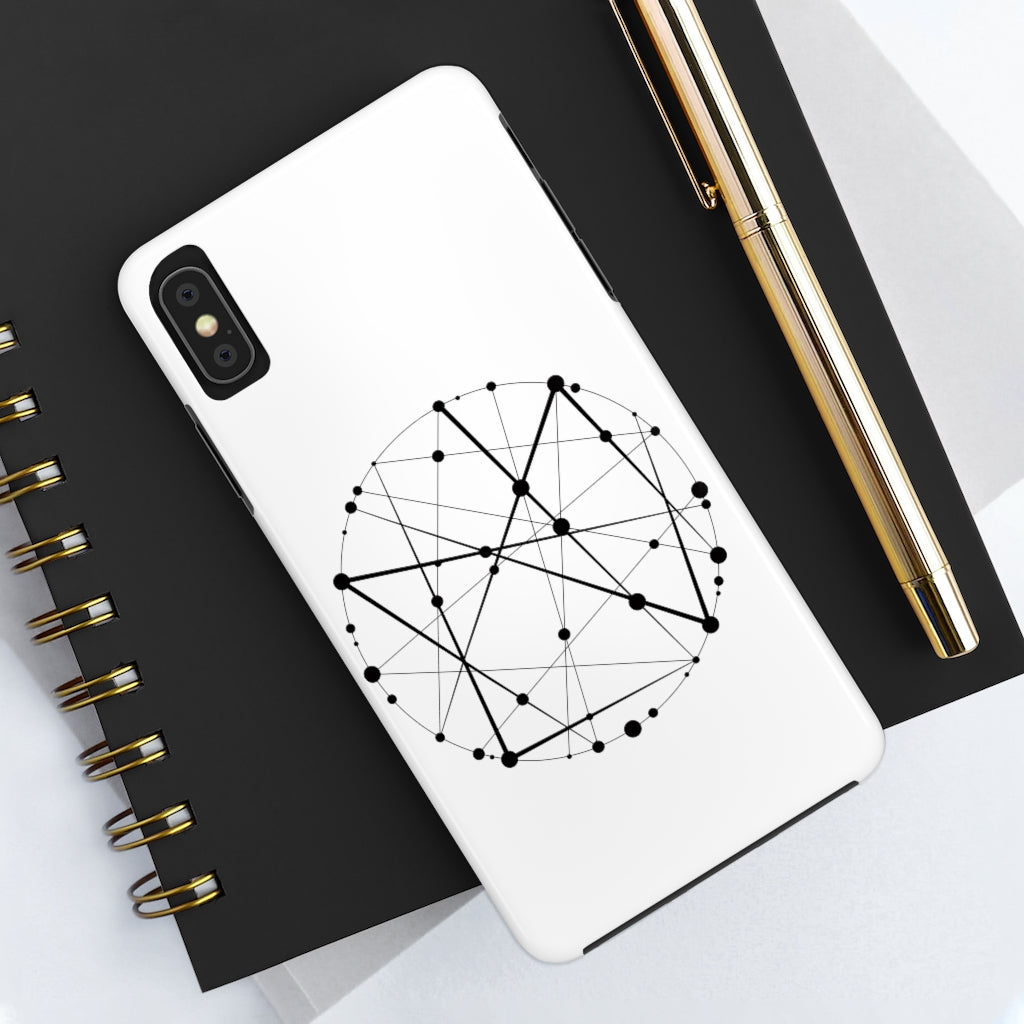 Blockchain Universe Case-Mate Tough iPhone Cases - METAVERSETEES : Metaverse Tees, T-shirts and Merch for Your Metaverse Life