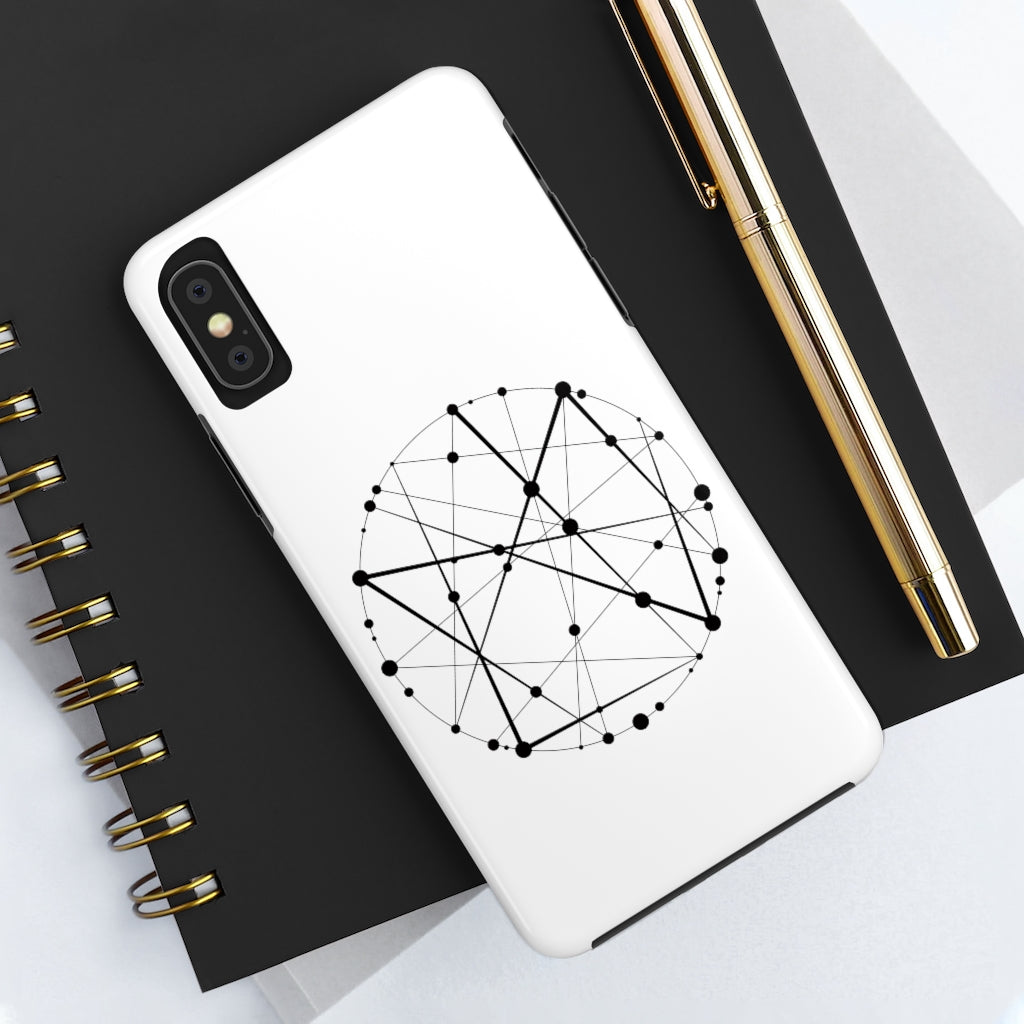 Blockchain Universe Case-Mate Tough iPhone Cases - METAVERSETEES : Metaverse Tees, T-shirts and Merch for Your Metaverse Life