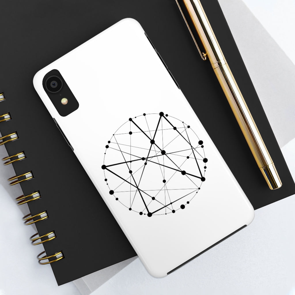 Blockchain Universe Case-Mate Tough iPhone Cases - METAVERSETEES : Metaverse Tees, T-shirts and Merch for Your Metaverse Life