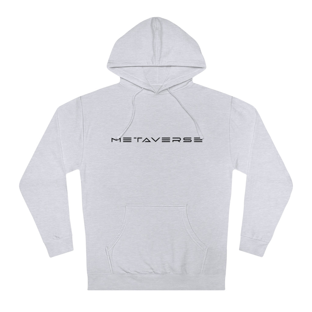 Metaverse in Black :: Unisex Cotton Blend Metaverse Hoodie - METAVERSETEES : Metaverse Tees, T-shirts and Merch for Your Metaverse Life