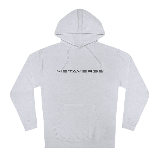 Metaverse in Black :: Unisex Cotton Blend Metaverse Hoodie - METAVERSETEES : Metaverse Tees, T-shirts and Merch for Your Metaverse Life